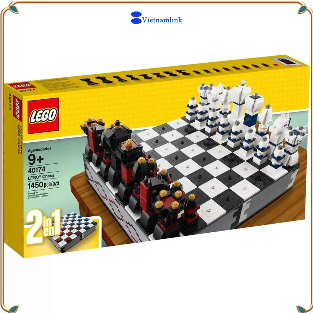 LE GO 40174 Bộ cờ vua Chess set Hàng mới, chính hãng 100%