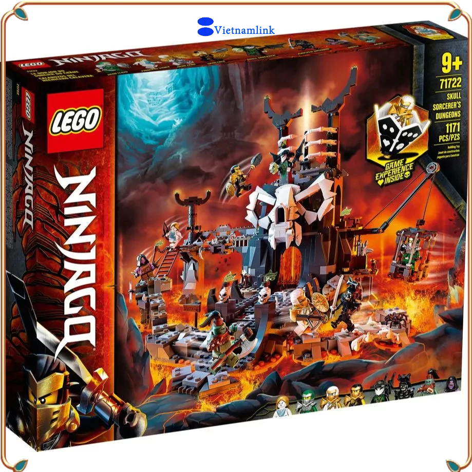 LE GO 71772 Ninjago Vua Pha lê The Crystal King  Hàng mới, chính hãng 100%
