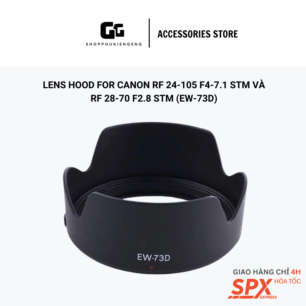 Lens Hood EW-73D for Canon RF 24-105 f/4-7.1 IS STM và Canon RF 28-70 f/2.8 IS STM