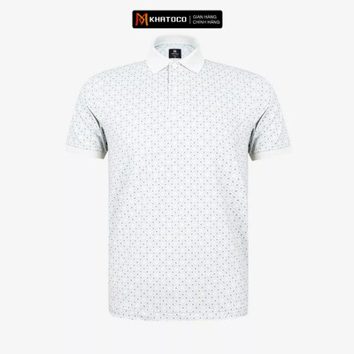 Áo polo nam KHATOCO không túi A2MN458R2-CNIN055-2802-N