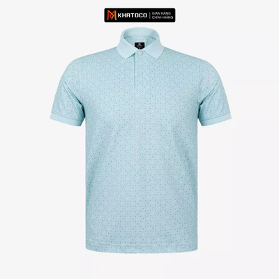Áo polo nam KHATOCO không túi A2MN458R2-CNIN056-2802-N