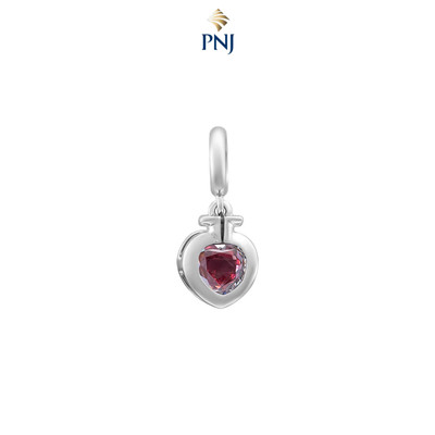 Hạt Charm Bạc đính đá STYLE By PNJ Bisous ZTXMW000011
