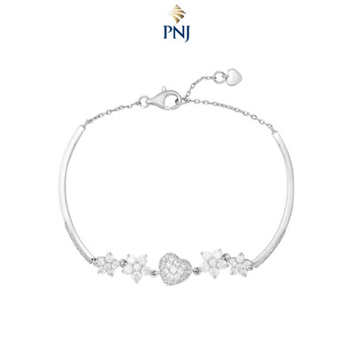 Lắc tay Bạc đính đá PNJSilver XMXMW000064