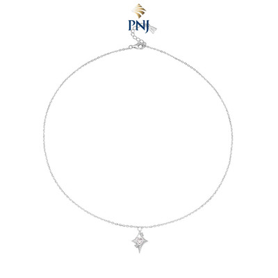 Dây cổ Bạc đính đá STYLE By PNJ ZTXMW060042