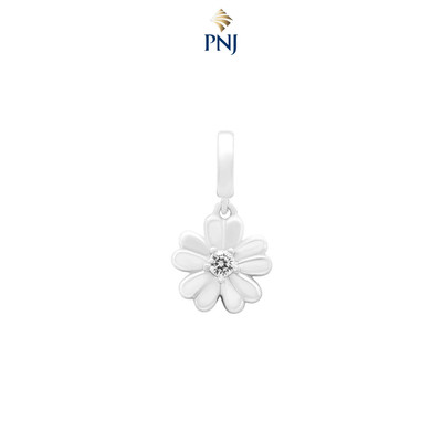 Hạt Charm xỏ Bạc đính đá STYLE By PNJ XM00W060086