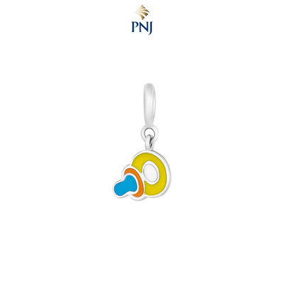 Hạt Charm trẻ em Bạc đính đá Doraemon | PNJ 0000W000087