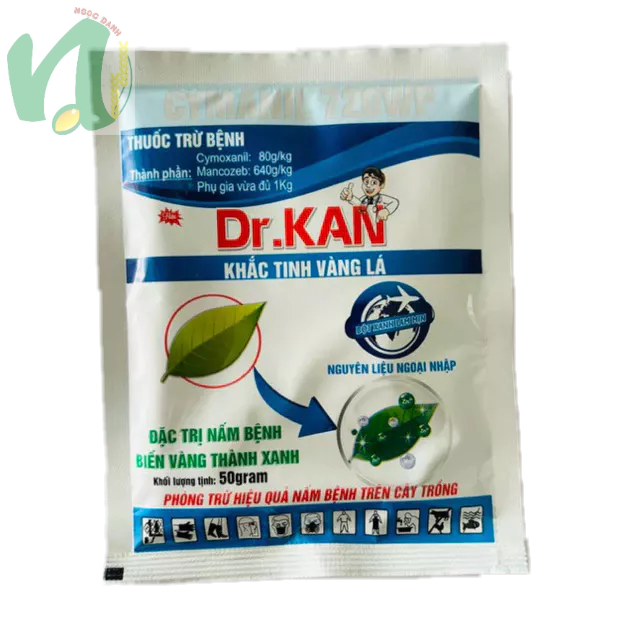 Dr Kan 720wp 50gr trừ thán thư nứt thân xì mủ thối nhũn