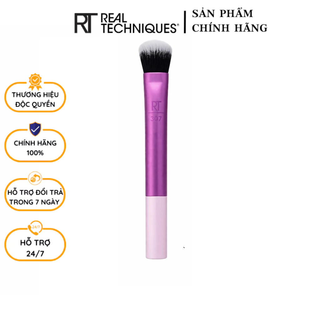 Cọ Tấn Bầu Mắt Nhỏ Viền Mí Mắt Mini RT Real Techniques RT307
