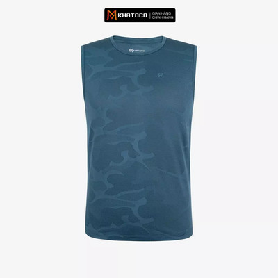 Áo thun nam KHATOCO Tank top mã  A8MN288R2-VNMA037-2801-N