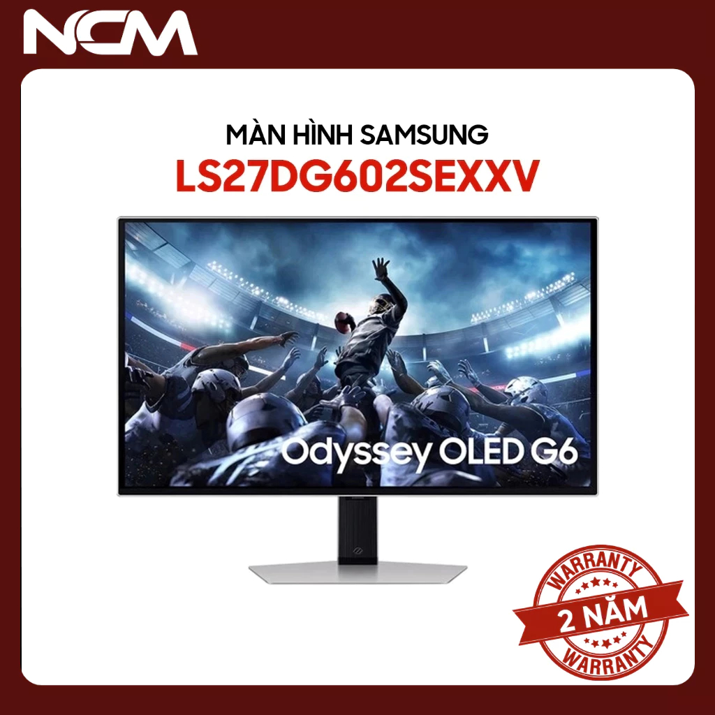 Màn Hình Samsung Odyssey OLED G6 G60SD LS27DG602SEXXV 27 inch QHD OLED 360Hz - Chính Hãng