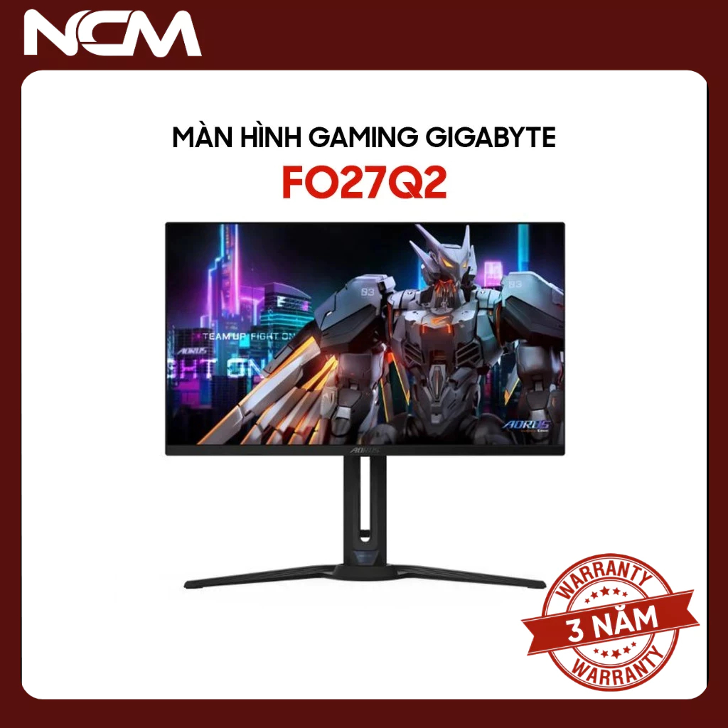 Màn hình Gaming Gigabyte AORUS FO27Q2 27 inch 2K QHD 240Hz 0.03ms QD-OLED