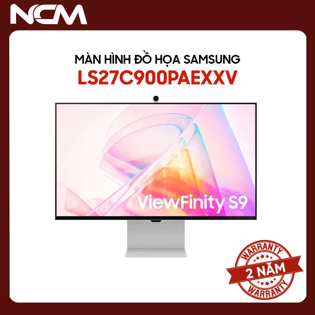 Màn Hình Thông Minh Samsung ViewFinity S9 LS27C900PAEXXV 27 inch 5K (Smart Monitor/ Webcam)