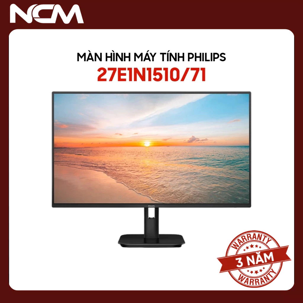 Màn hình Philips 27E1N1510/71 27 inch QHD 1ms IPS 120Hz (OC) - Bảo hành 36 tháng
