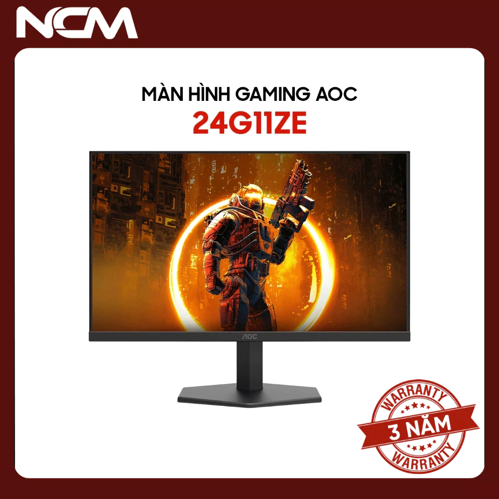 Màn hình Gaming AOC 24G11ZE 23.8 inch 240Hz FHD 0.3ms Fast IPS
