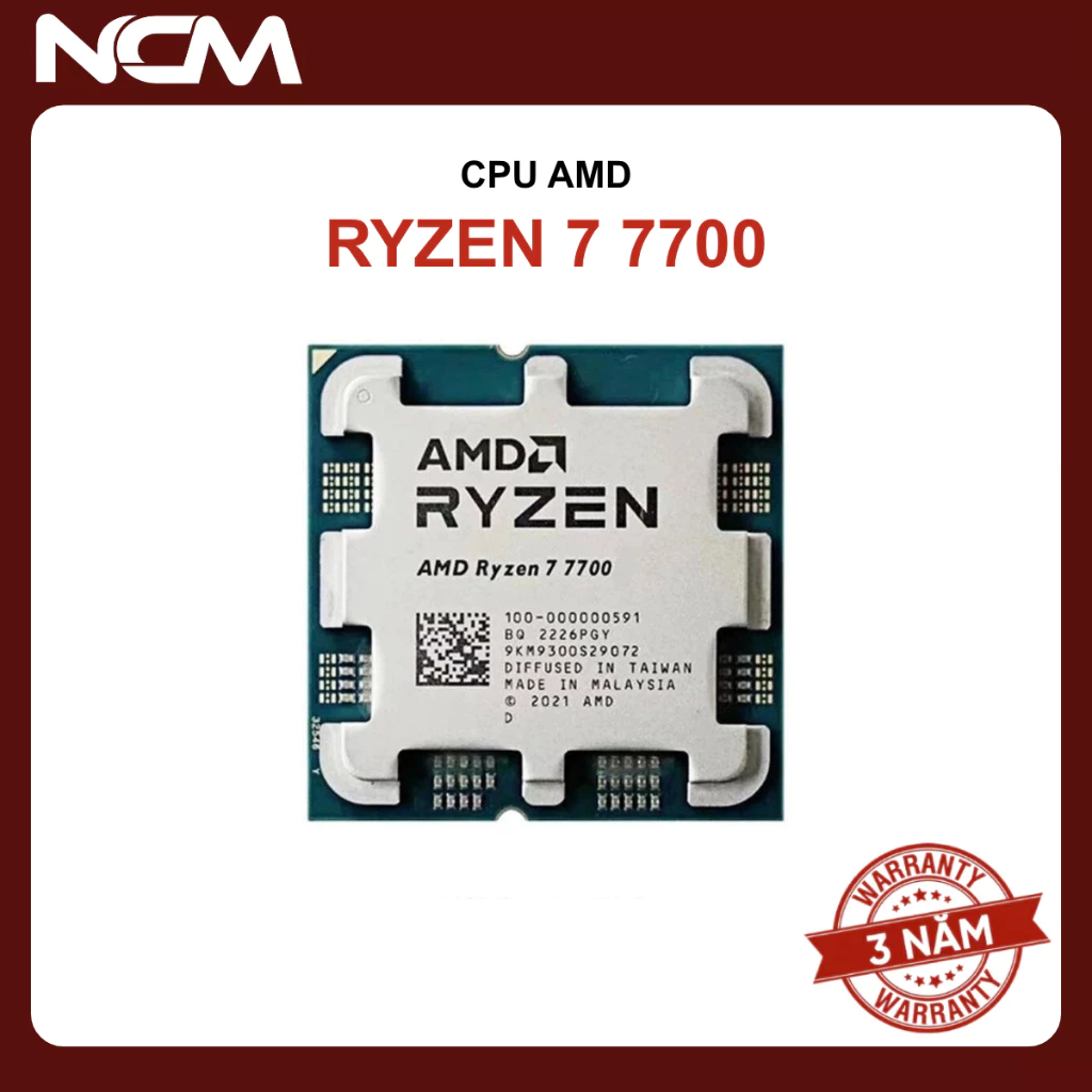 CPU AMD RYZEN 7 7700 TRAY NEW