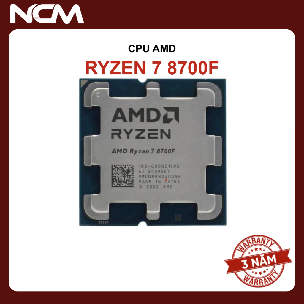 CPU AMD RYZEN 7 8700F TRAY NEW
