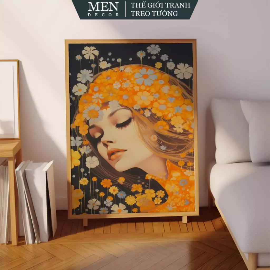 Tranh treo tường, 70s Aesthetic, Home Decor, 70s Home Decor, nhận in theo yêu cầu, tặng kèm đinh tre
