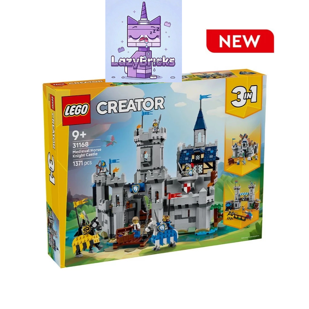 ( CÓ SẴN - HỎA TỐC HN ) Lâu Đài Trung Cổ Của Kỵ Sĩ LEGO CREATOR 31168