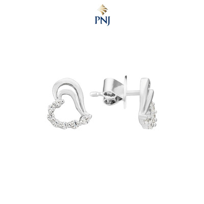 Bông tai Bạc đính đá CZ PNJSilver XMXMK000067