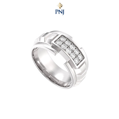 Nhẫn nam Bạc đính đá MANCODE by PNJ XM00W060040