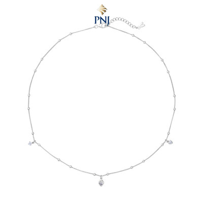Dây cổ Bạc đính đá STYLE By PNJ Berry Boo XMXMW000099