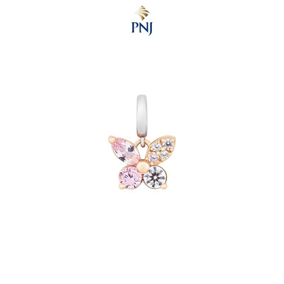 Hạt Charm Bạc đính đá STYLE By PNJ Bloomie ZTMXH000002