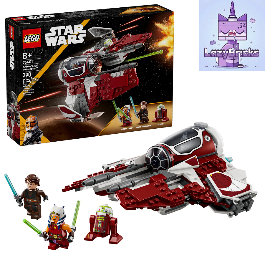 ( CÓ SẴN - HỎA TỐC HN ) LEGO Ahsoka's Jedi Interceptor™ 75401