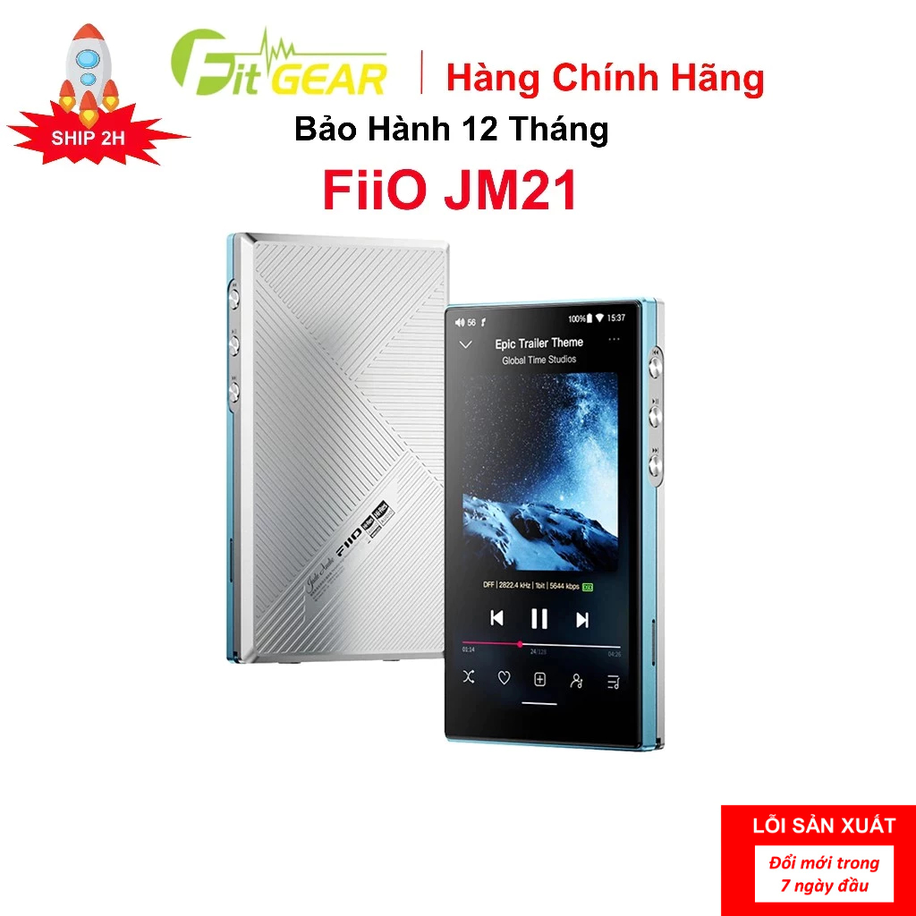 Máy Nghe Nhạc FiiO JM21 Chính Hãng - Bảo Hành 12 Tháng