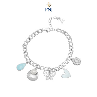 Lắc tay Bạc đính Ngọc trai STYLE By PNJ NH00W060006