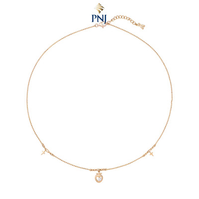 Dây cổ Bạc đính đá STYLE By PNJ Berry Boo XM00X000016