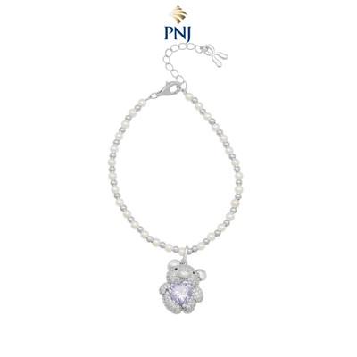 Lắc tay Bạc đính đá STYLE By PNJ ZTMXW060008