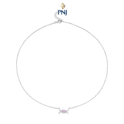 Dây cổ Bạc đính đá STYLE By PNJ ZT00W060030