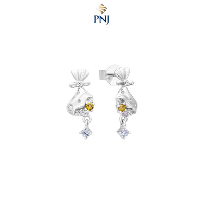 Bông tai Bạc đính đá STYLE By PNJ ZTMXW060009