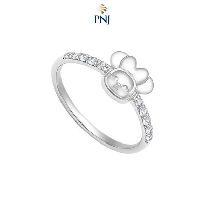 Nhẫn Bạc đính đá Disney|PNJ XM00W000151