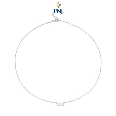 Dây cổ Bạc đính đá STYLE By PNJ XM00W060075