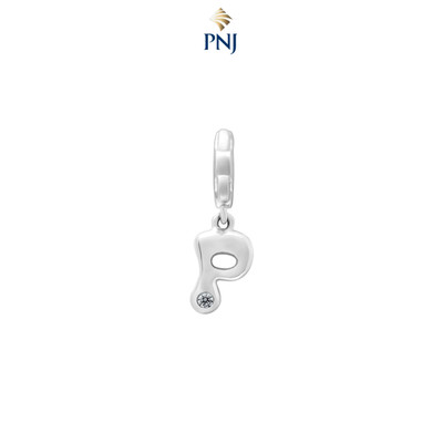 Hạt Charm Bạc đính đá STYLE By PNJ Friendship XM00W000083