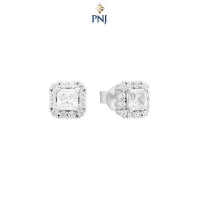 Bông tai Bạc đính đá CZ PNJSilver XMXMK000168