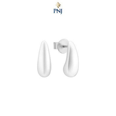 Bông tai Bạc đính đá PNJSilver 0000W060096