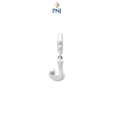 Hạt Charm Bạc đính đá STYLE By PNJ Friendship XM00W000081