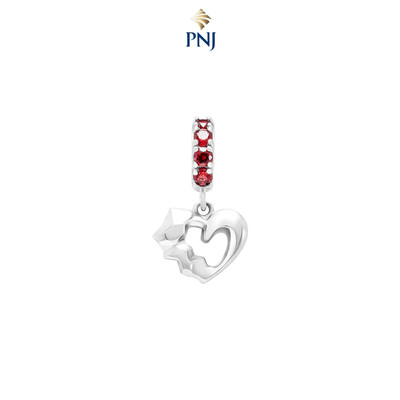 Hạt Charm Bạc đính đá STYLE By PNJ Lava U ZT00W000037