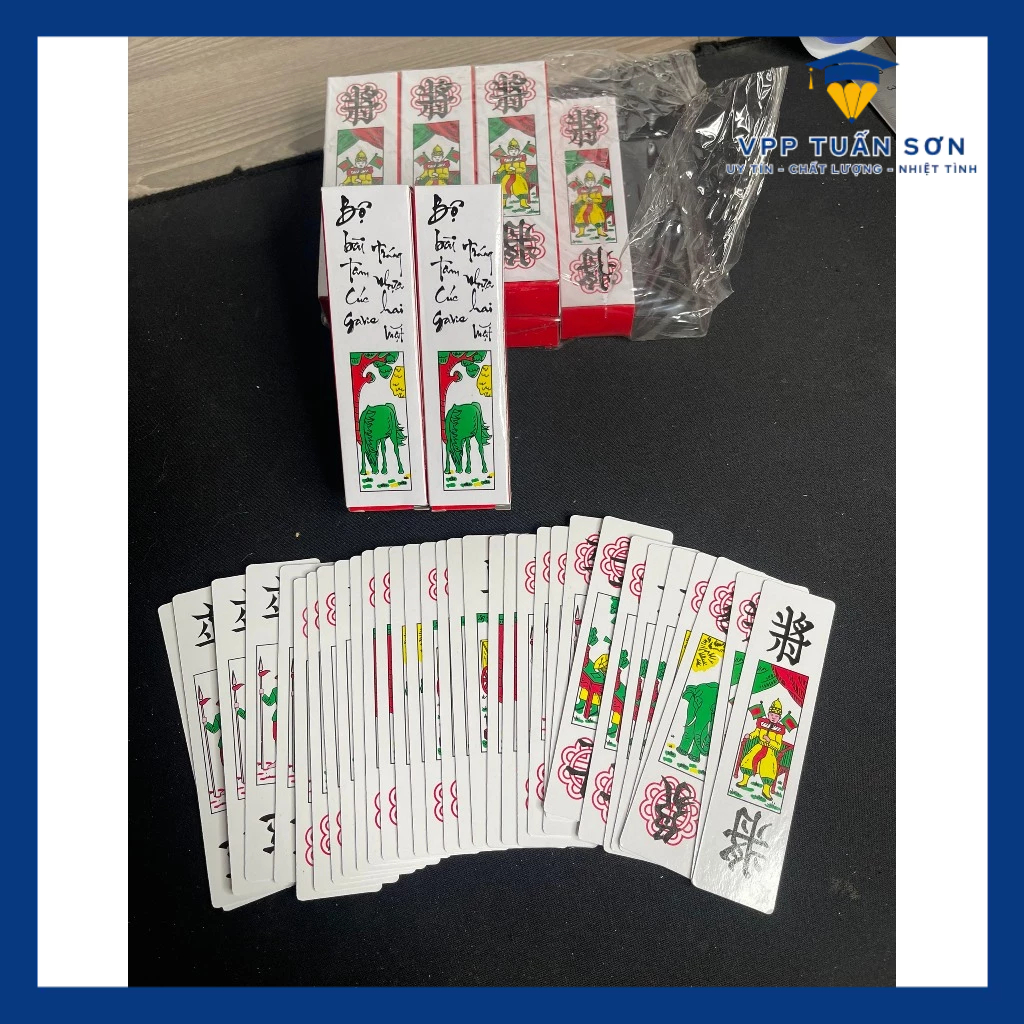 SET 5 Bộ Bài Tam Cúc Giấy Đẹp