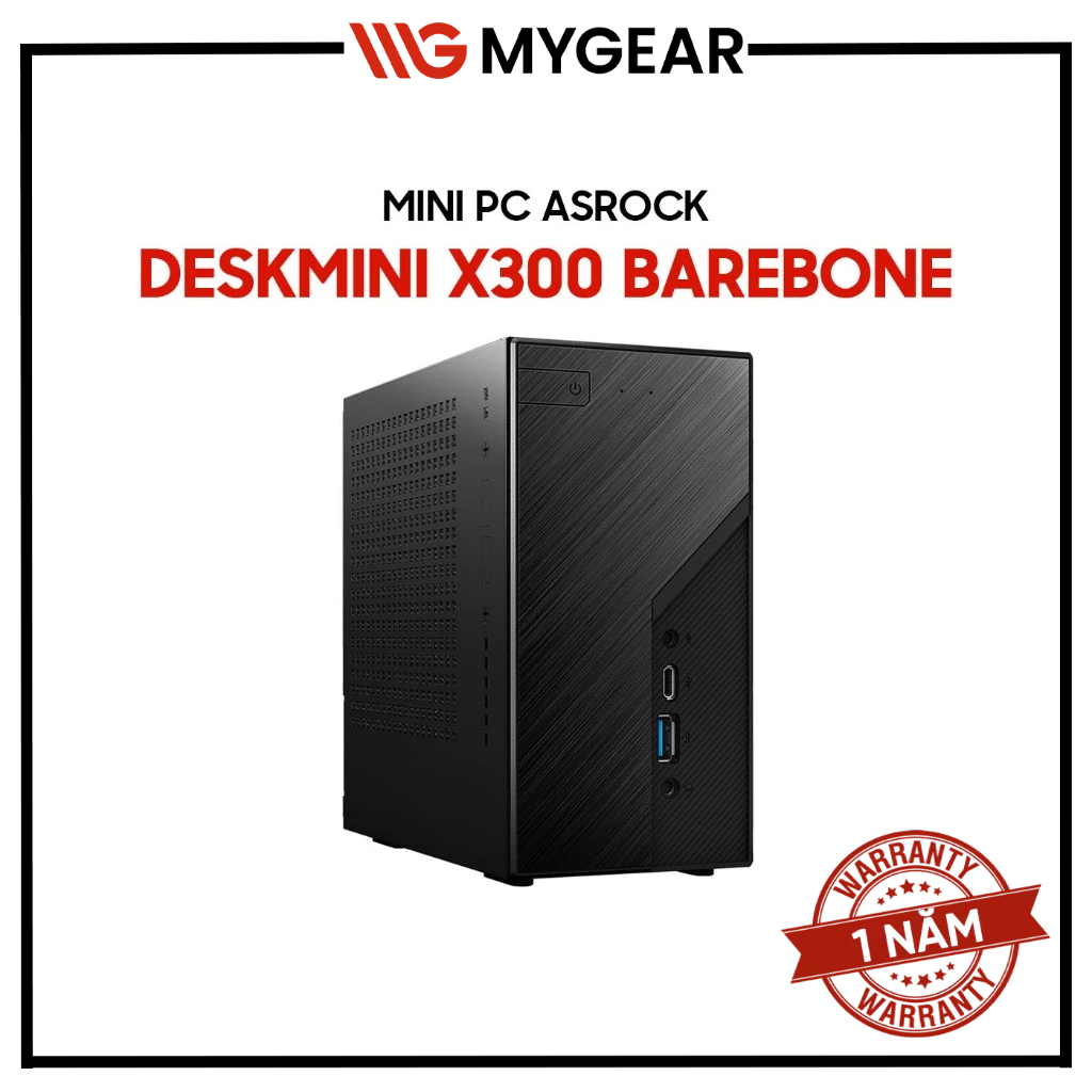 Mini PC ASRock DeskMini X300 AMD AM4 DDR4 NVMe Barebone