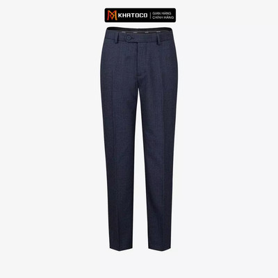 Quần tây nam KHATOCO Regular Fit không ly mã Q1M498R0-CNNA 011-2801-0