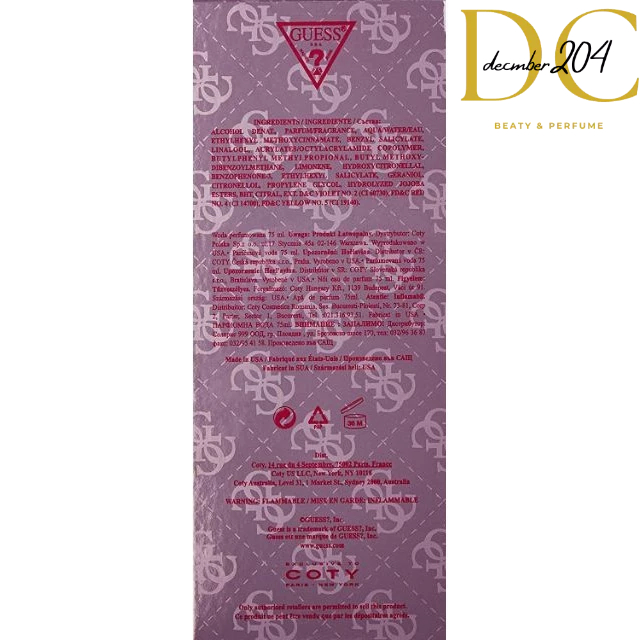 Nước hoa Nữ Guess For Women 10ML