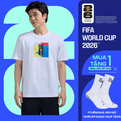 [TẶNG TẤT WC 2026]Áo Tshirt Cotton Compact World New Era