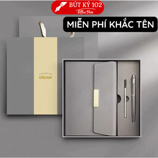 SET Sổ da KÈM BÚT LÀM QUÀ TẶNG bạn bè, thầy cô, đồng nghiệp các dịp lễ sinh nhật, lễ tốt nghiệp, QUÀ TẶNG CÔ GIÁO 20-11