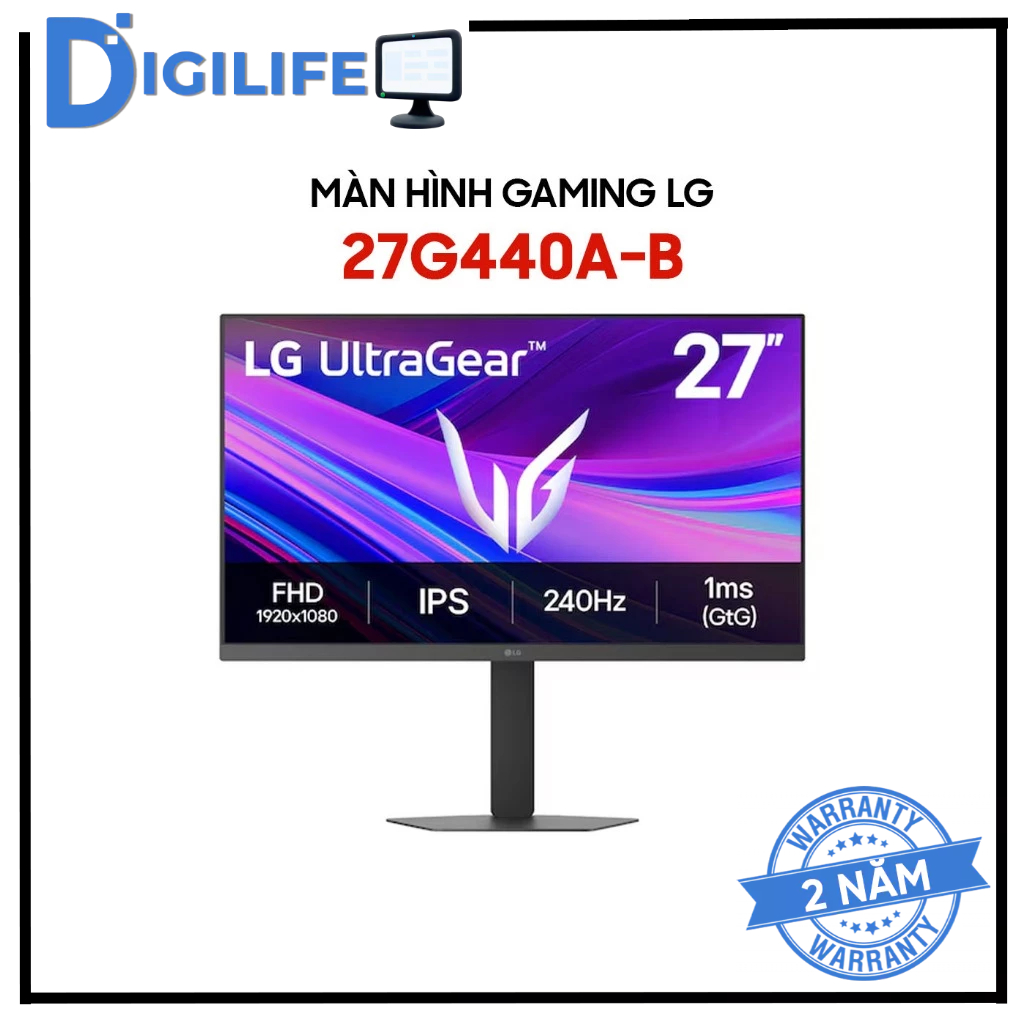 Màn hình Gaming LG UltraGear 27G440A-B 27 inch Full HD 1ms IPS 240Hz FreeSync Premium