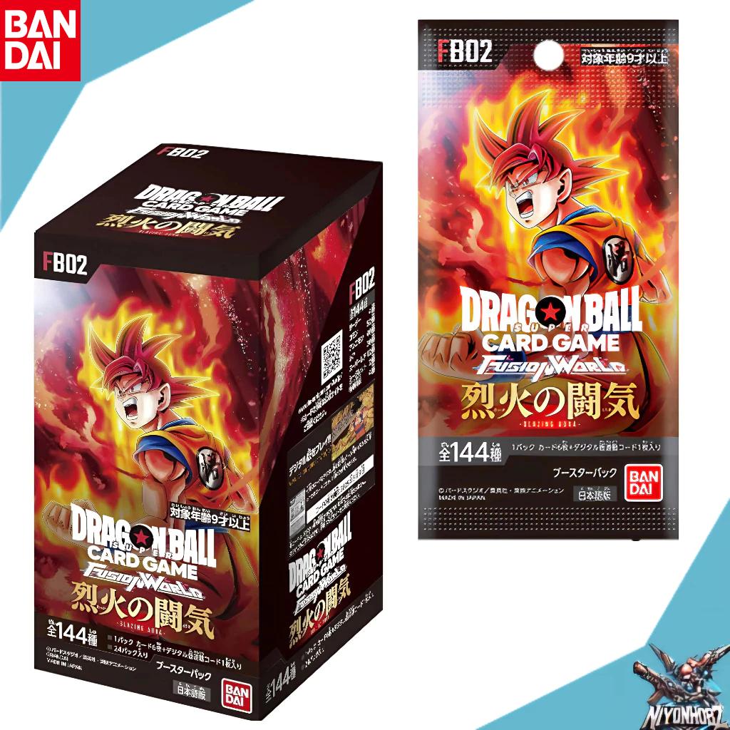 [Bandai] Thẻ Bài Dragon Ball Super Card Game BLAZING AURA [FB02] Booster Pack TCG Chính Hãng Nhật