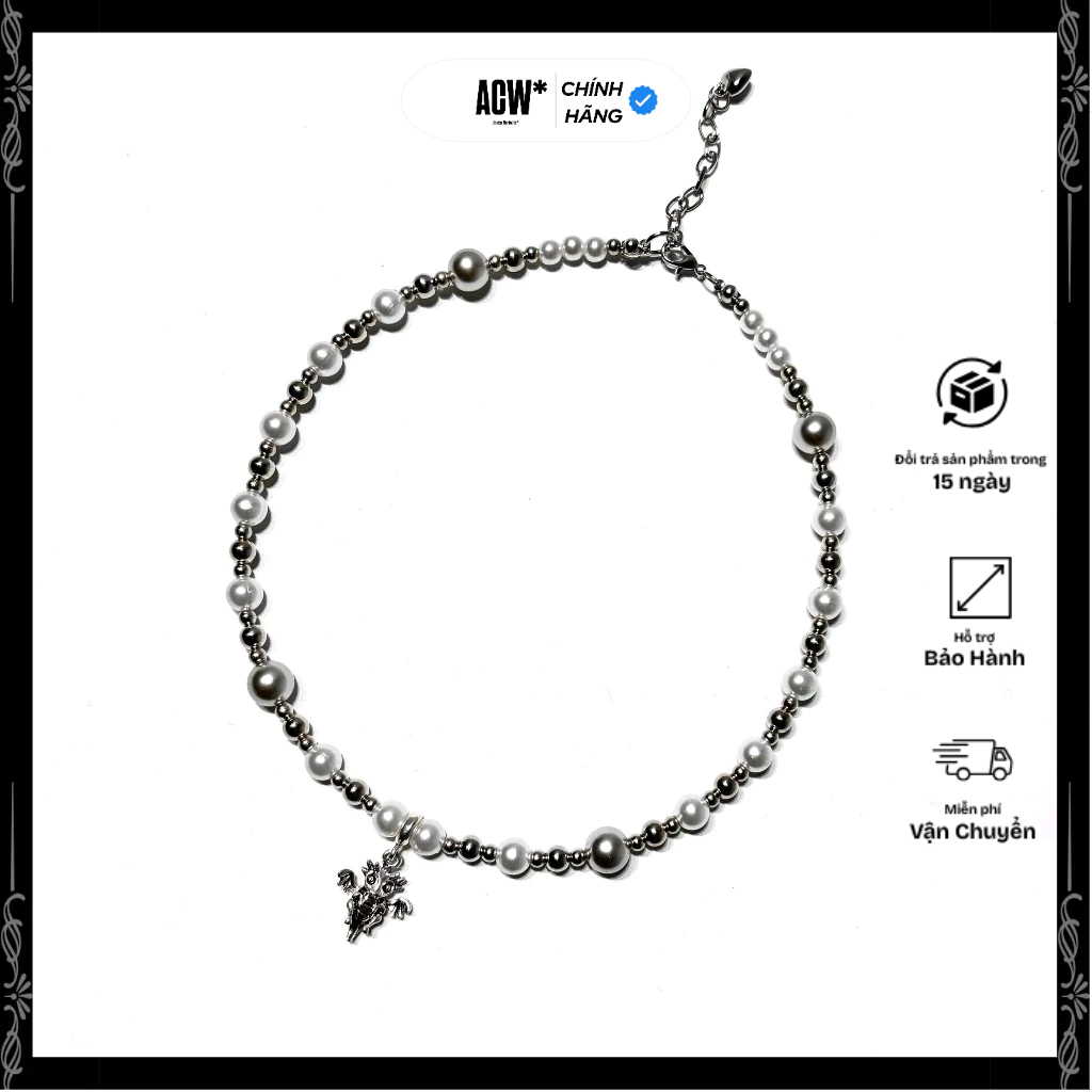 Vòng Cổ Chuỗi Hạt Access Mini Dragon dây chuyền choker trang sức cho nam nữ Access Workshop