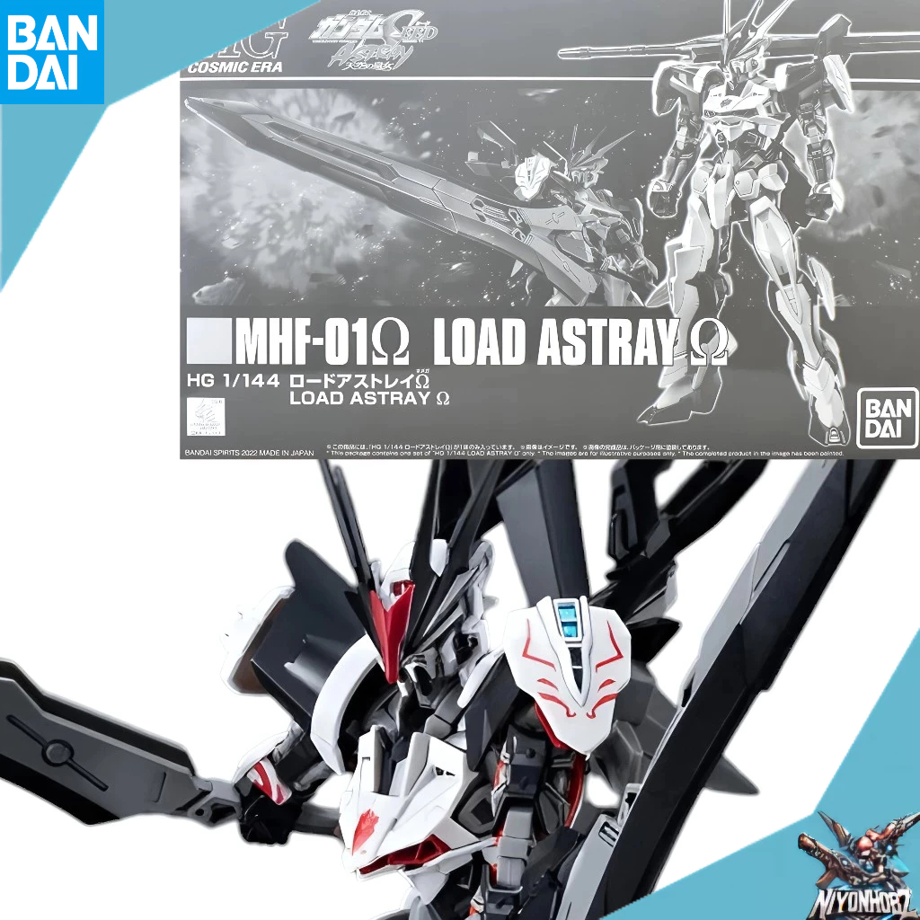 [P-Bandai] Mô Hình Lắp Ráp HG CE MHF-01Ω LOAD ASTRAY OMEGA 1/144 Plastic Model Kit Chính Hãng Nhật